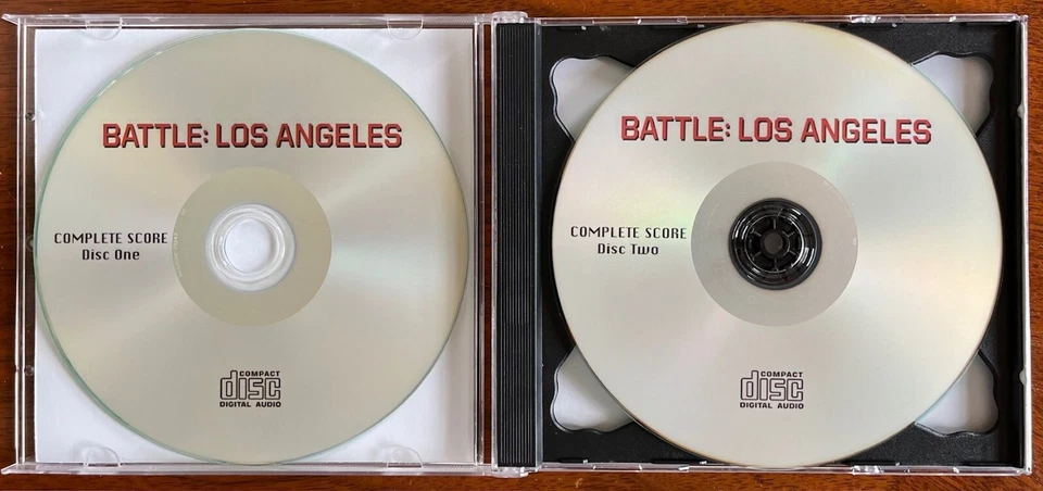 Battle: Los Angeles - Complete Motion Picture Score 2CD Promo (Brian Tyler) Foto 3 de 3