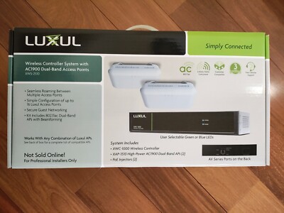 Luxul XWS-2510 - AC1900 Wireless AP Controller System 