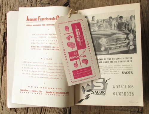Rare Program Porto International Circuit of 1960. Automobilia. Collectible - Picture 21 of 24