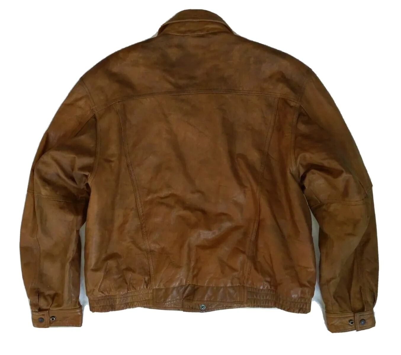 Vintage Levi's James Dean Leather Jacket, RARE. 100percent soft Leather, brown bomber image 6