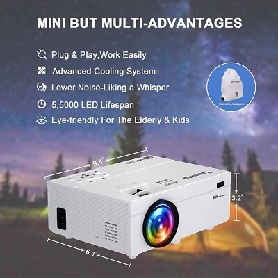 【新品】Ysametp プロジェクター Ysametp Mini Projector | eBay
