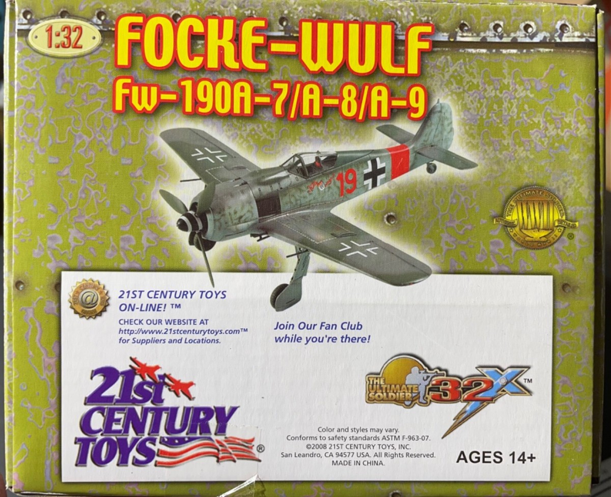 1/18 ★21st CENTURY TOYS ★フォッケウルフ 1/18 ☆21st CENTURY TOYS ☆フォッケウルフ - メルカリ
