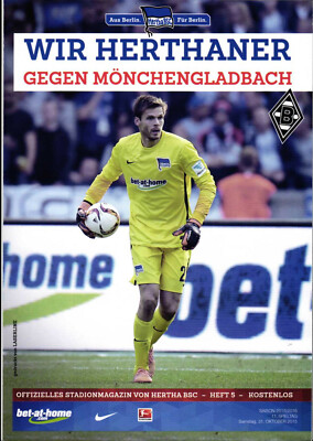 Bl 2015/2016 Hertha Bsc - Borussia Mönchengladbach, 31.10.2015