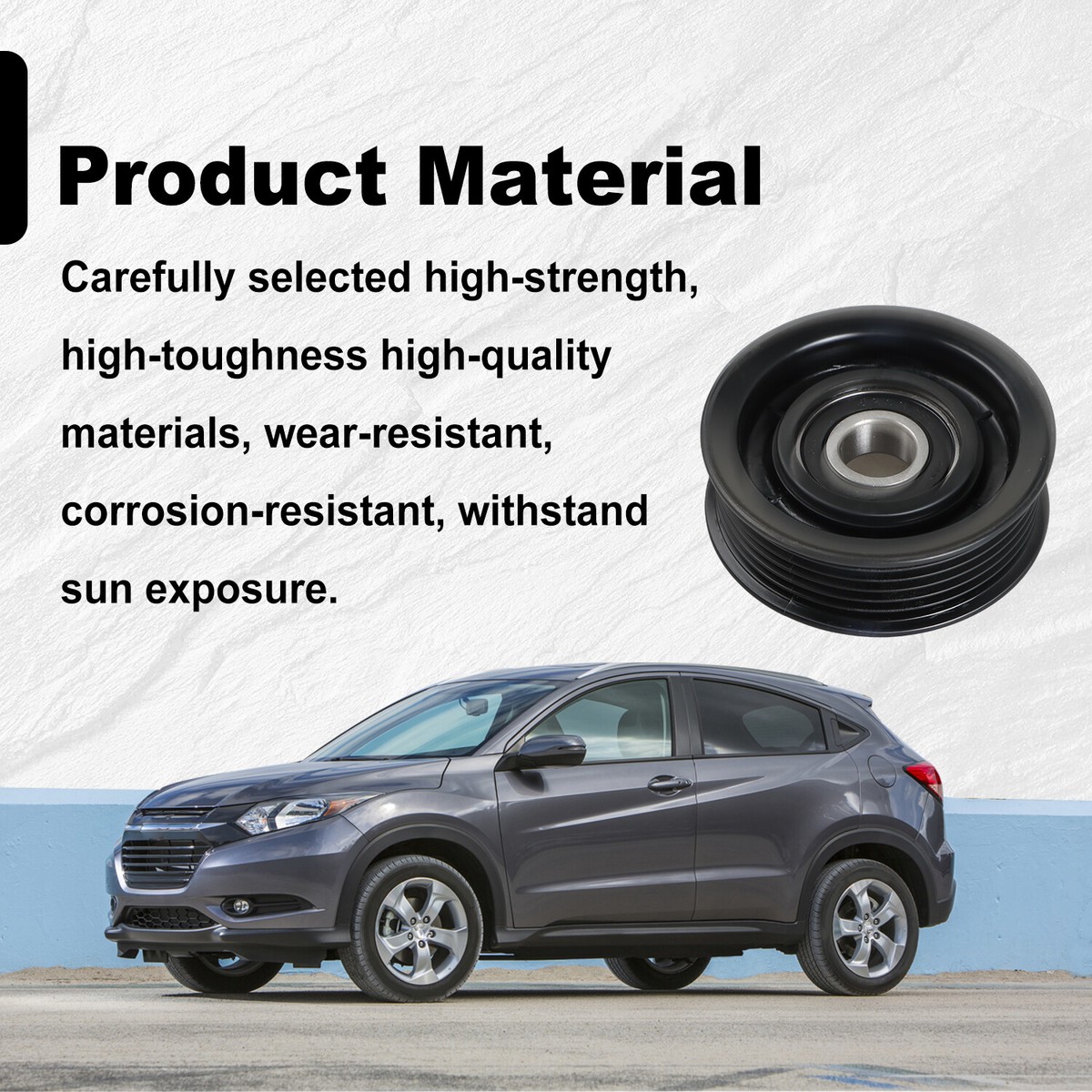 Wf-auto Belt Drive Tensioner Idler Pulley – Fits Honda HR-V / Civic (31190-R1A-A01) Direct Replacement
