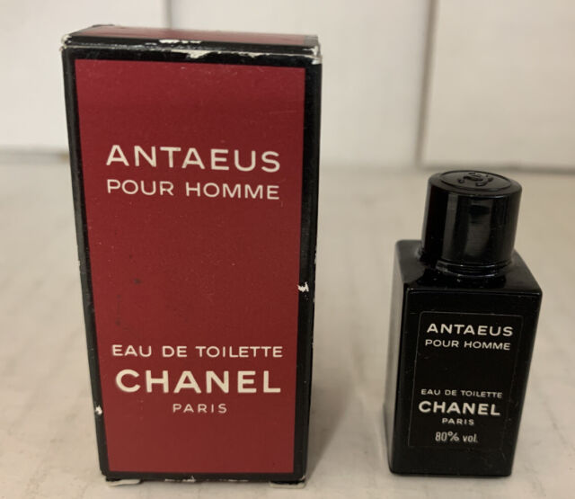CHANEL ANTAEUS Pour Homme EDT 4ml-0.13 oz Box Men Cologne Collectible