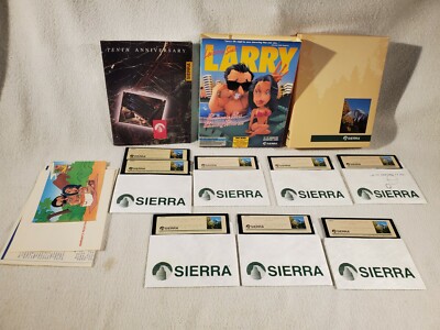 Leisure Suit Larry III Passionate Patti in Pursuit Pulsating Pectorals Big Box
