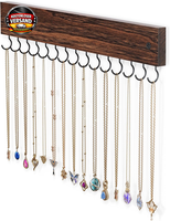 HäNgender Schmuckorganizer Mit 15 Haken FüR Halsketten Ohrringe ArmbäNder Wandmo