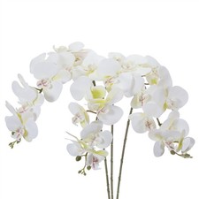 3Pcs 41 9 Heads Artificial Orchid Stems Faux ...