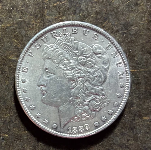 1889 Morgan United States Silver Dollar Coin- No Reserve