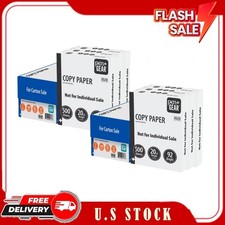 2 Pack Pen Gear Copy Paper 8.5 x 11 20 lb 92 Bright 3 Reams 1500 Sheets