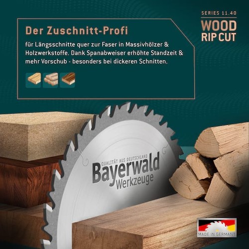HM Kreissägeblatt - 300 x 3.2/2.2 x 30 Z14 FZ - Bild 3 von 8