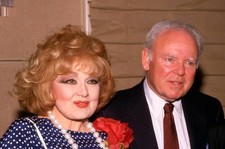 Carroll O'Connor and Edie Adams Circa 1980's Historic Television Old Photo 2