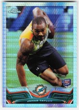 2013 Topps Chrome Prism Refractors Jamar Taylor Rookie #172 Dolphins RC,/260