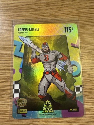 Bo Jackson Battle Arena Crews-Missle 80's Rad Steel #RAD-473 “Dylan Crews”