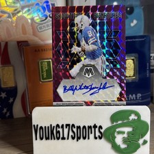 2023 Billy “White Shoes” Johnson Panini Mosaic RC Auto Purple Showtime Sig #/49