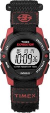 New Working Timex Indiglo Expedition Digital Chronograph Wristwatch T49956