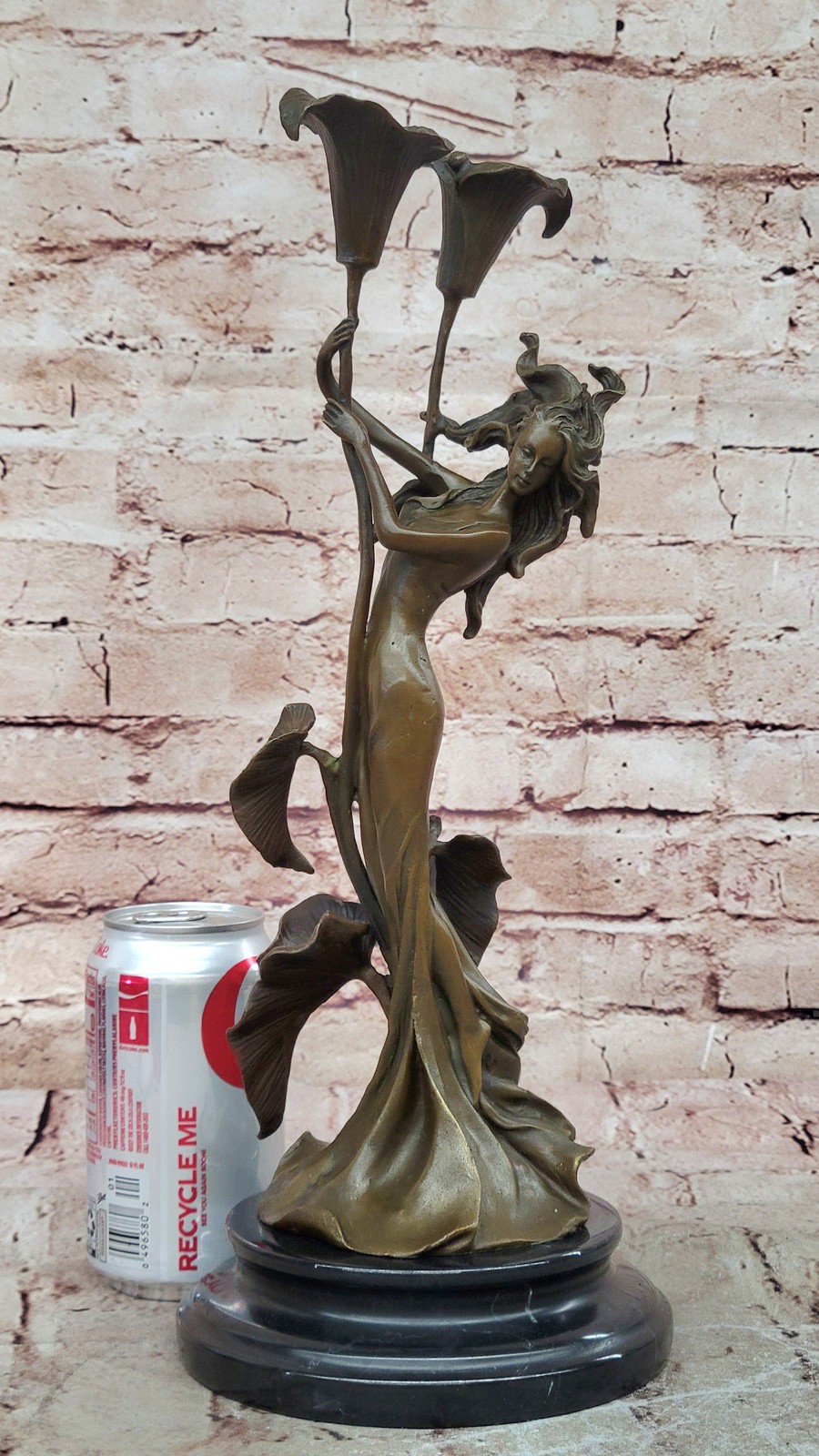 Art Deco Home Office Dinning Room Decor Bronze Figurine Statue Sculpture Deal NR