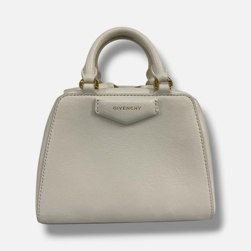 GIVENCHY Women's Ivory Antigona Nano Cube Top-Handle Bag