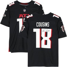 Kirk Cousins Atlanta Falcons Autographed Nike Black Limited Jersey