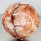 Natural Red Glue Flower Quartz Sphere Crystal Ball Healing 6900G — photo 10