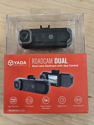 YADA Dual 1080P Roadcam with Front and Rear Facing Cameras Park and Record Mode 