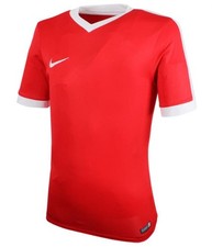 Nike Youth Dri-Fit STRIKE 4 Kid Training Red Casual Tee Shirts Jersey 725974-657