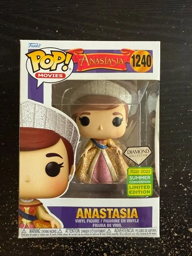 Funko Pop! Movies Anastasia Diamond Collection 2022 Summer Convention Exclusive