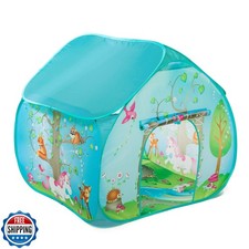 Pop It Up Enchanted Forest Play Tent, Blue Fun2Give Front a