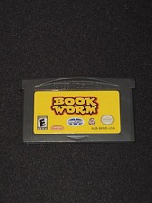 Nintendo Game Boy Advance Bookworm Game Cartridge RARE