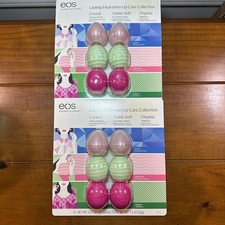 2 New EOS Lasting Hydration Lip Balm 6 Per Pack