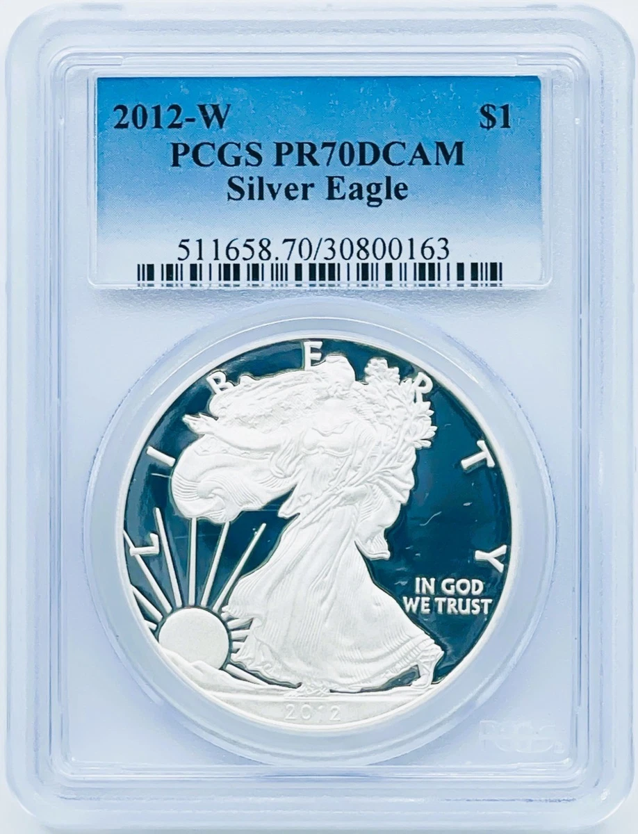 American Eagle PCGS 2012 Silver Bullion Coins for sale | eBay