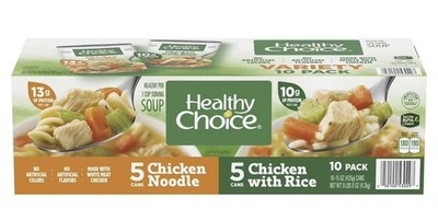 Healthy Choice Soup Variety Pack (15 oz., 10 pk.) Great Price