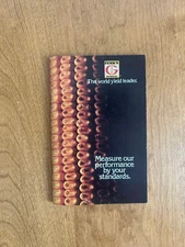 Vintage 1977 39th Edition Funks G Hybrid Corn Data Notebook