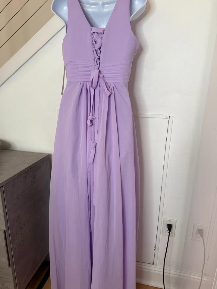 Nuevo con etiquetas Vestido Formal de Gasa Dama de honor Madre de Novia, TALLA 8 Foto 4 de 4