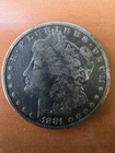 1881 Morgan Silver Dollar $1 Coin 0.9 Fineness