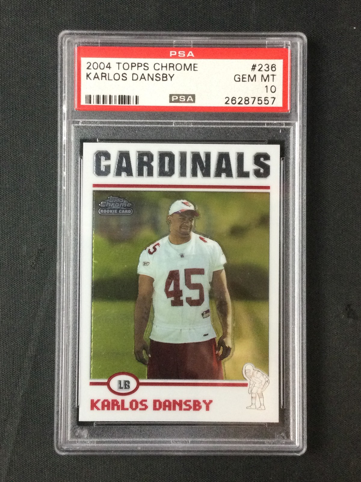 Karlos Dansby Topps Chrome #236 Base