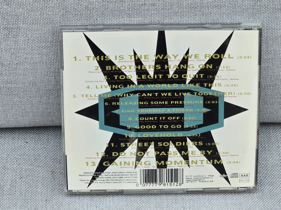 CD - Hammer - Too Legit To Quit - Bild 2 von 3