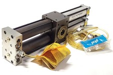 PHD MR-13B4360X4-PK-DR-DC-D2-M Rotary Actuator w/ Air Line Lubricator