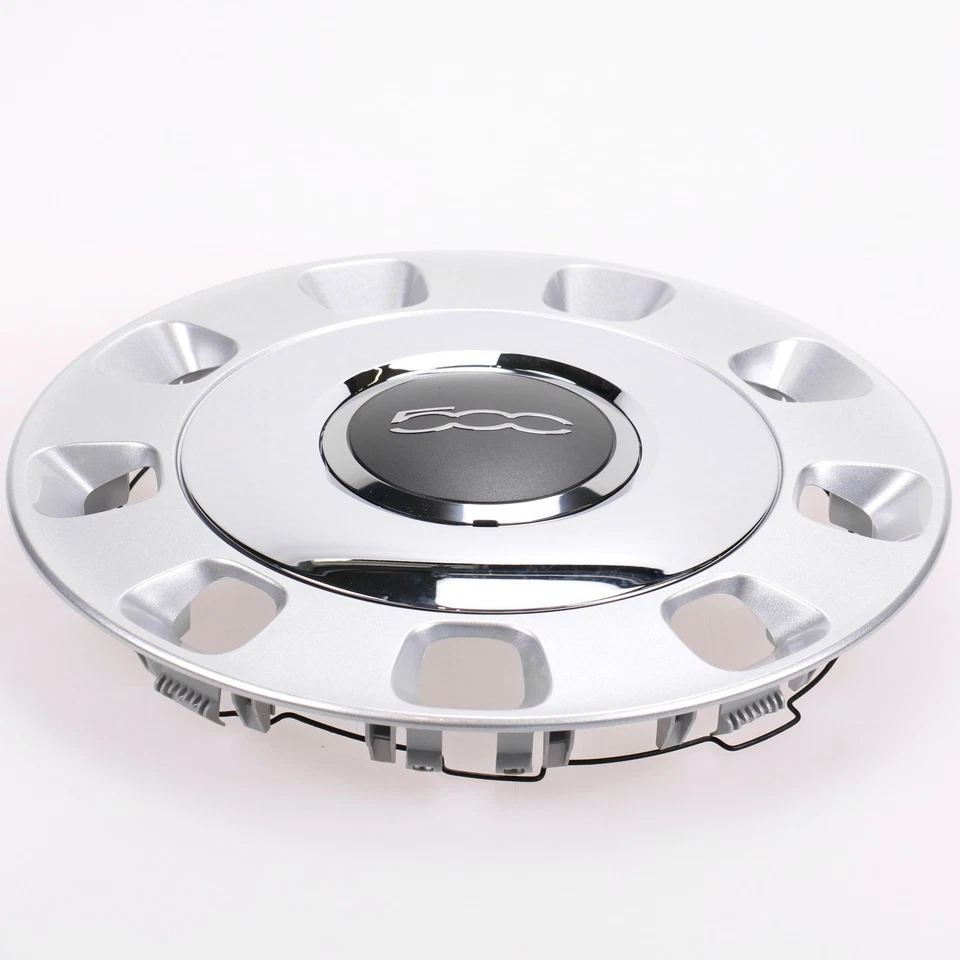 Original Fiat Radkappe Radzierblende 14 Zoll Silber für 500 ab 2012 51931501 - Bild 4 von 4