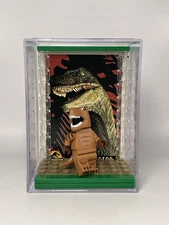 Collectible Force Pack Minifigure Display Case For MOC Jurassic Park Dinosaur