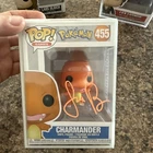 Jason Paige Signed Auto Autographed Funko POP Charmander #455 Pokemon Figure
