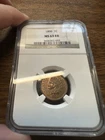 1896 Indian Head Penny Cent NGC MS63RB Some Red