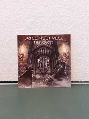 Axel Rudi Pell - Aufkleber - The Crest - Heavy Metal, Rock - Werbeartikel - NEU