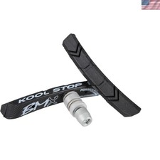 BMX Threaded Brake Shoe  Pad Set - Black Alloy Steel Excellence