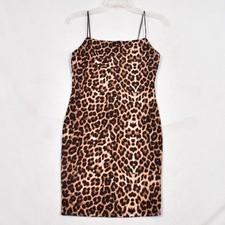 Popular 21 Women's Animal Print Mini Dress Size Large NWT