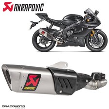Exhaust YAMAHA YZF-R6 600 R6 RACE 2021-2025 AKRAPOVIC Titanium S-Y6SO12-HAPT