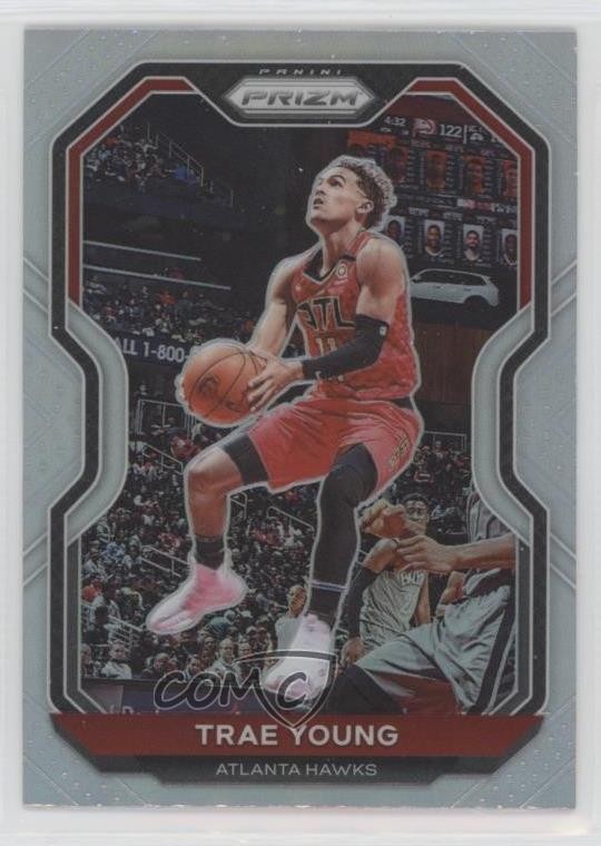 2020-21 Panini Prizm Silver Prizm Trae Young #64 1o8k