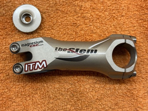 ITM the Stem Magnesium Road Bike 25.4 x 100mm 1 1/8" Titanium -20º 98 Grams