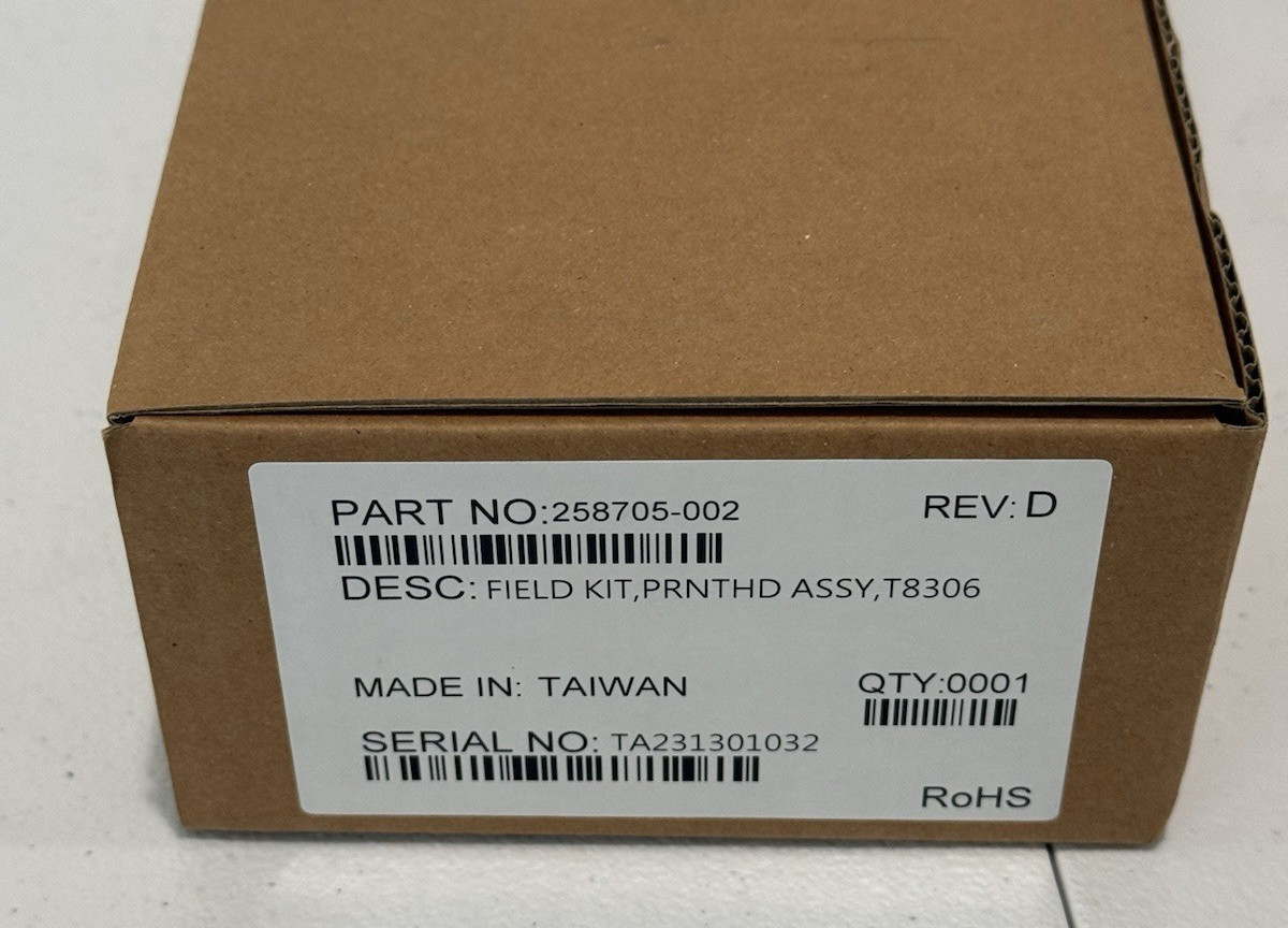 258705-002 NEW Printhead For Printronix T8 T8306 Tag Printer