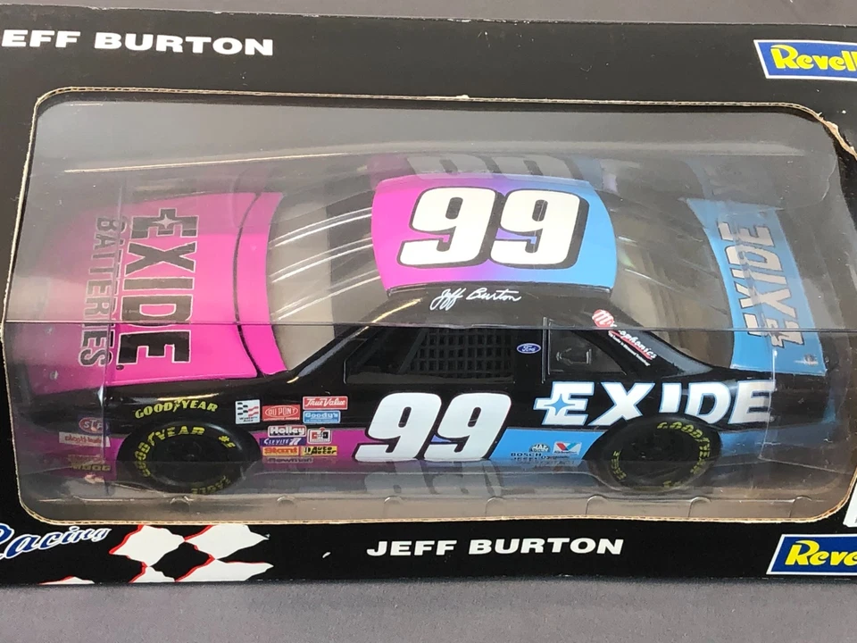4 REVELL 1:24 Diecast Model Cars JEFF BURTON/MORGAN SHEPHERD/MICHAEL WALTRIP + - Image 3 of 4